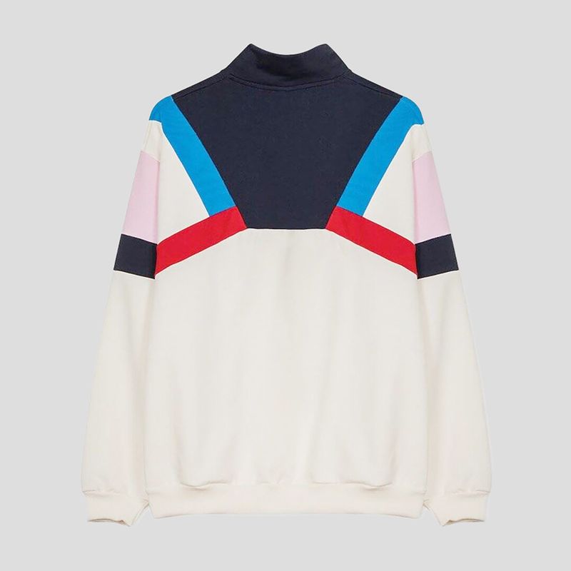 Мъжки суитшърт Kaotiko Aleck navy / ivory / red 4