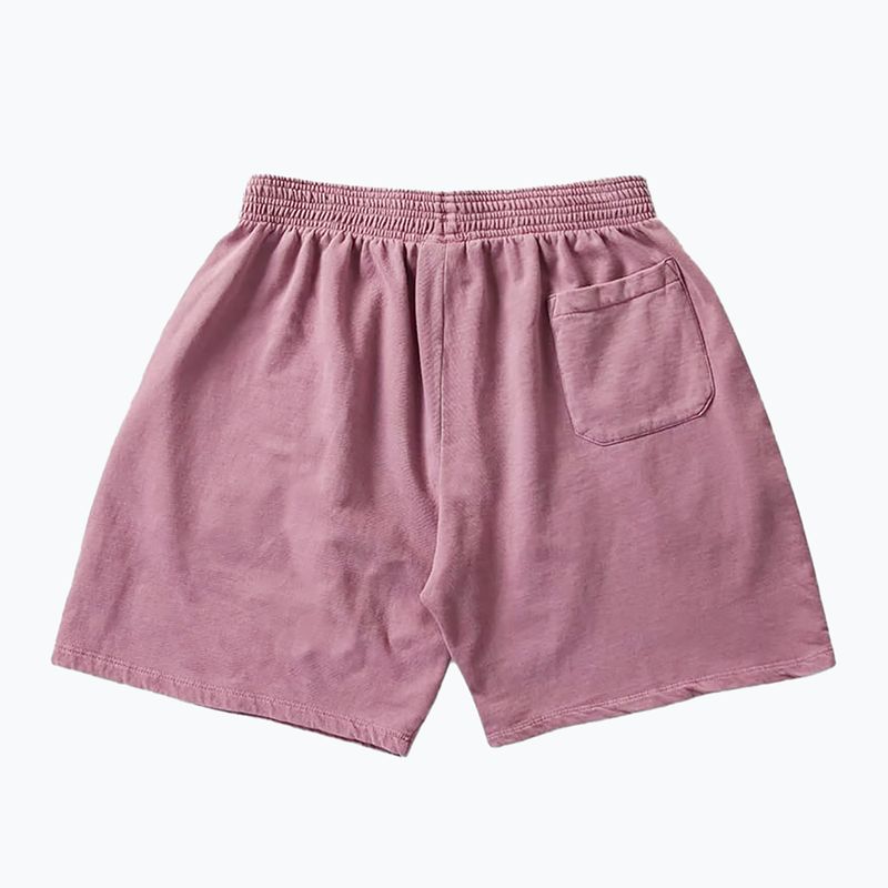 Мъжки шорти Kaotiko Washed Daylen burgundy 4