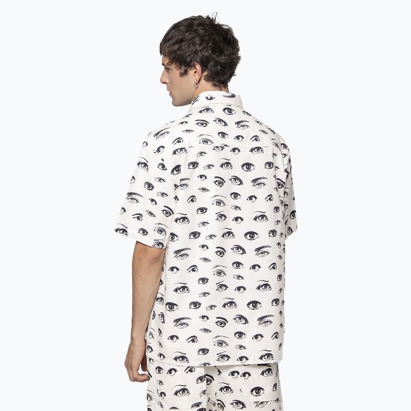 Мъжка риза Kaotiko Peek Canvas ivory 2