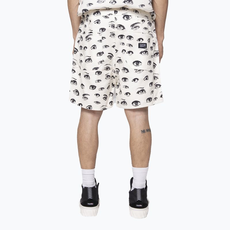 Мъжки шорти Kaotiko Peek Canvas ivory 2