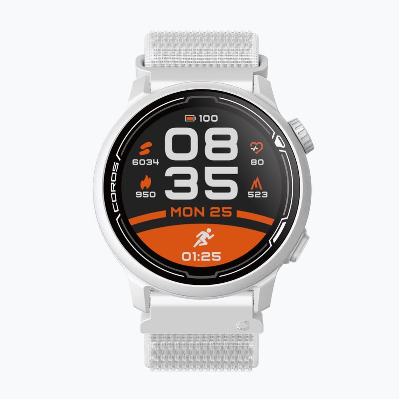 COROS PACE 2 Premium GPS Nylon Band white WPACE2.N часовник 2