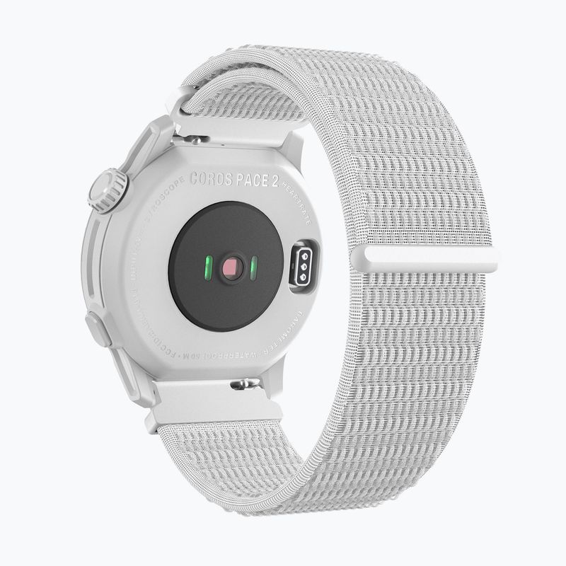 COROS PACE 2 Premium GPS Nylon Band white WPACE2.N часовник 4