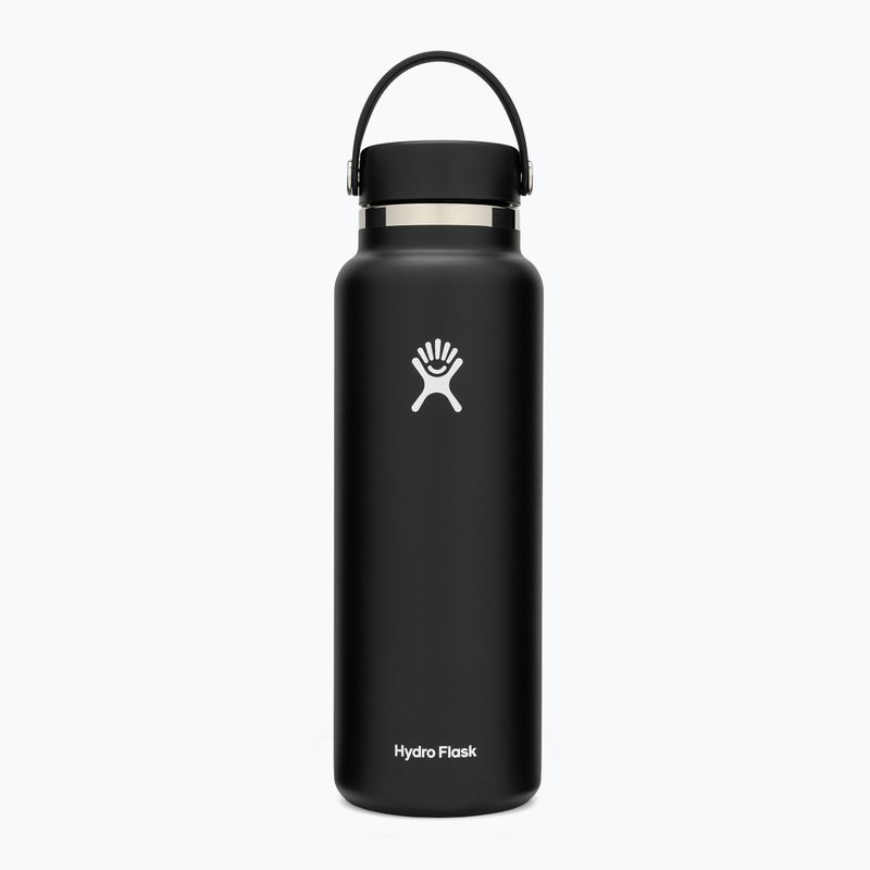 Термобутилка Hydro Flask Wide Flex Cap 1180 ml black
