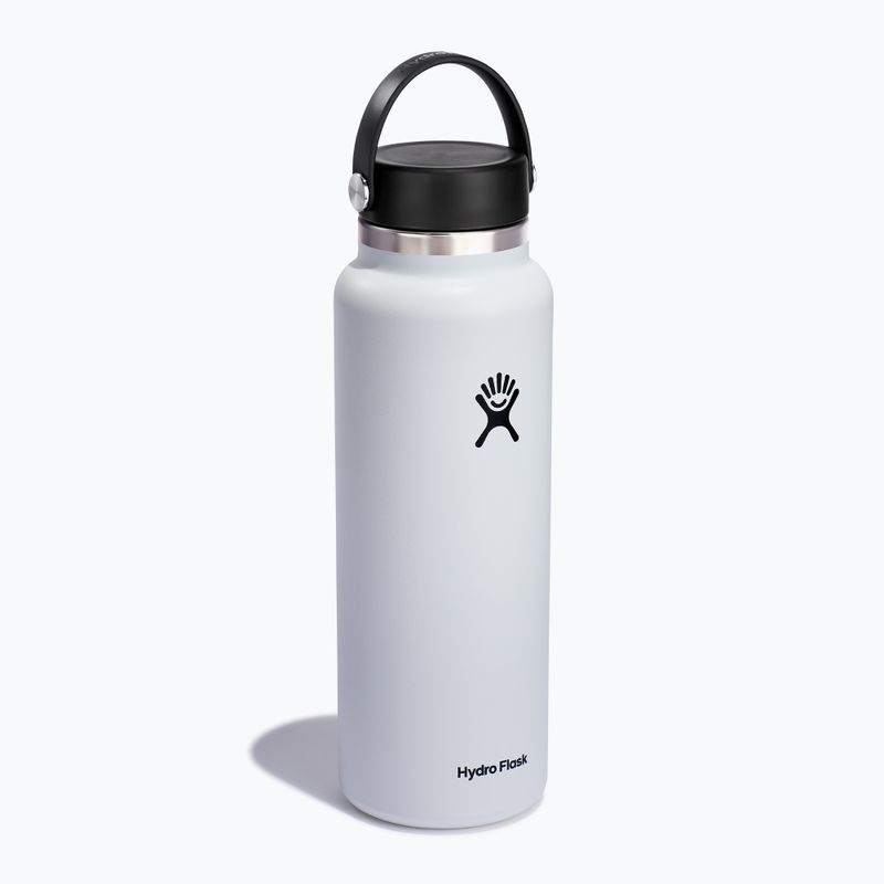 Термобутилка Hydro Flask Wide Flex Cap 1180 ml white 2