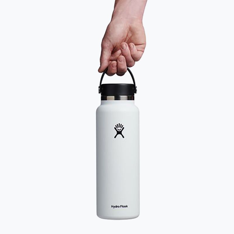 Термобутилка Hydro Flask Wide Flex Cap 1180 ml white 3