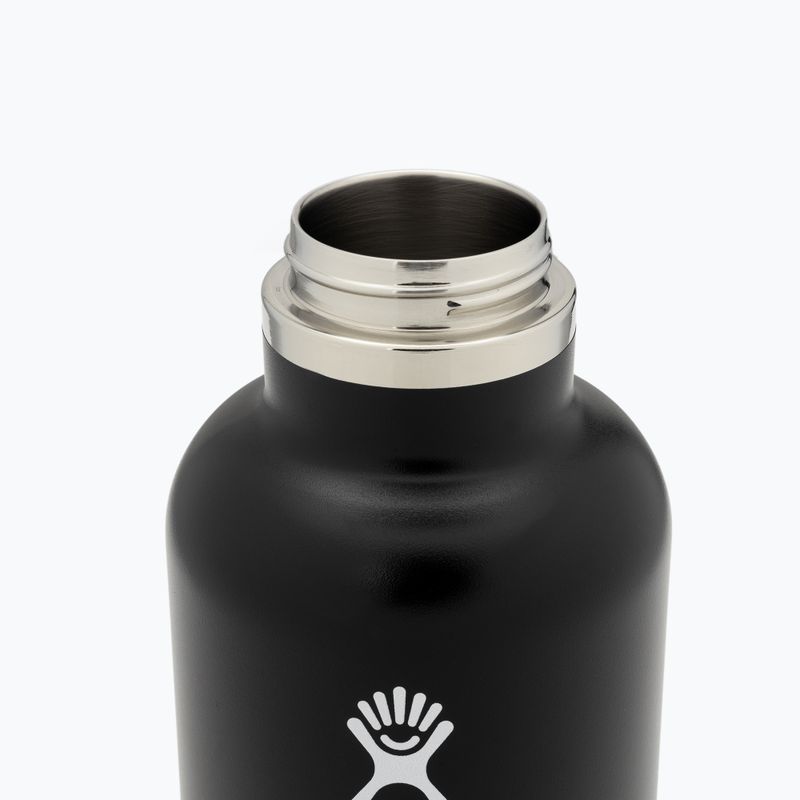 Туристическа бутилка Hydro Flask Wide Flex Cap 64 Oz 1892 ml black 3