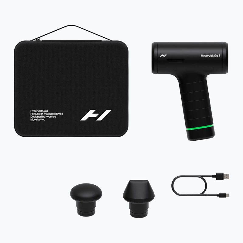 Масажор Hyperice Hypervolt Go 3 black 3