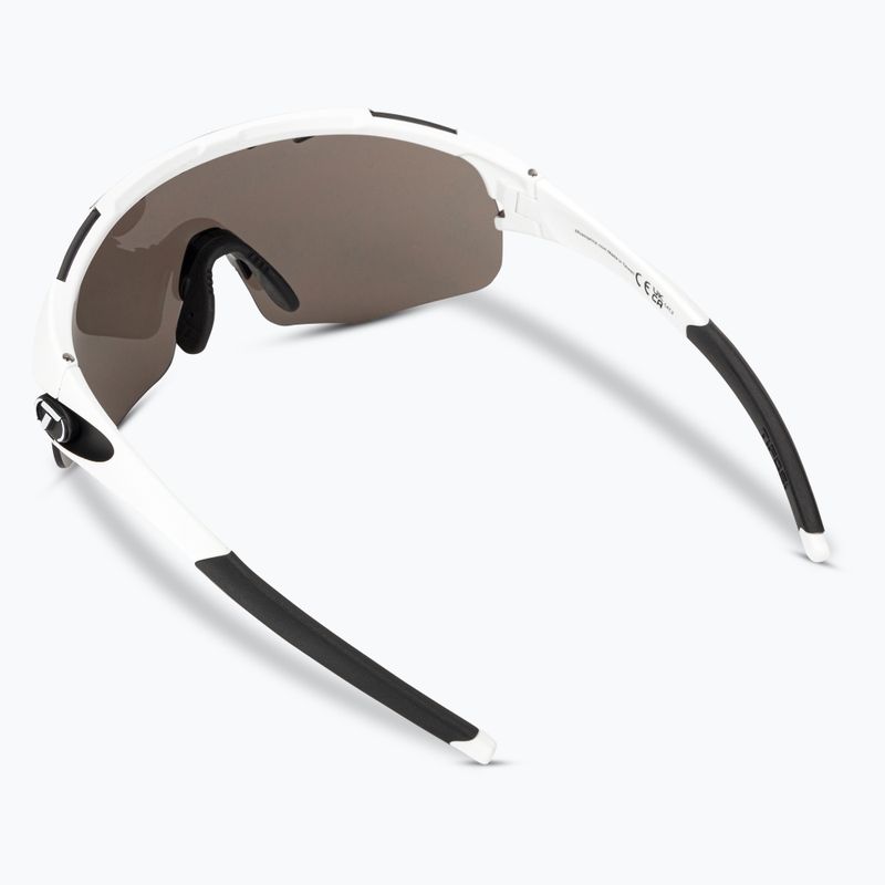 Очила за колоездене Tifosi Sledge Lite matte white/smoke/ac red/clear 3