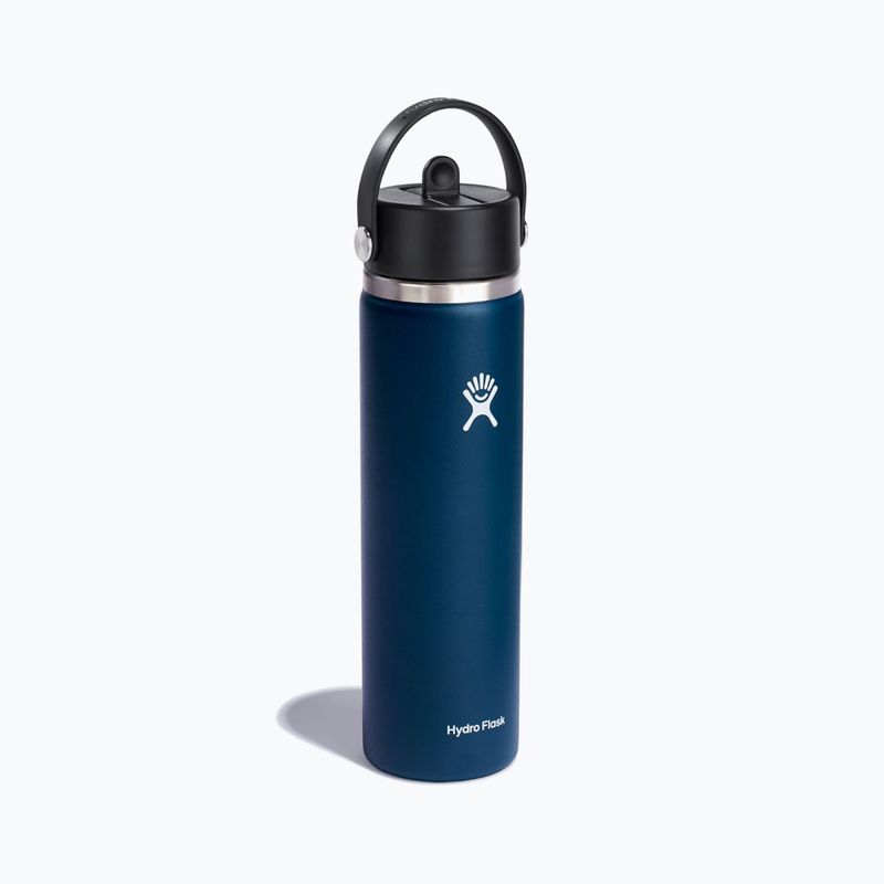 Термобутилка Hydro Flask Wide Flex Straw 710 ml, тъмносиня W24BFS464 2