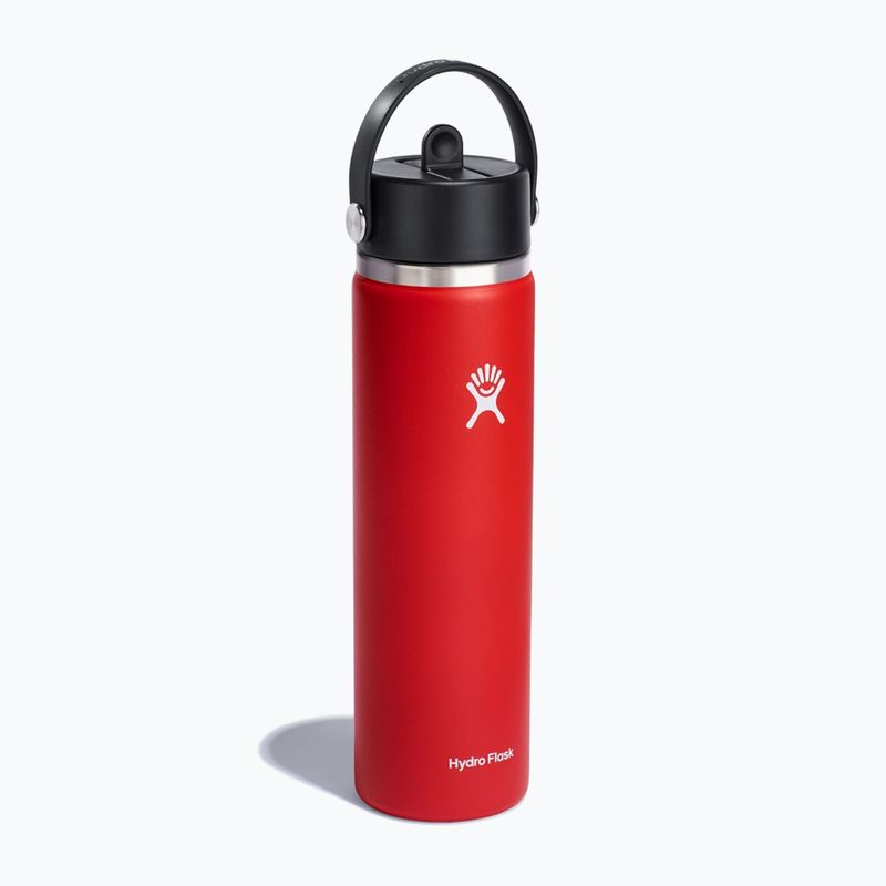 Термобутилка Hydro Flask Wide Flex Straw 710 ml червена W24BFS612 2
