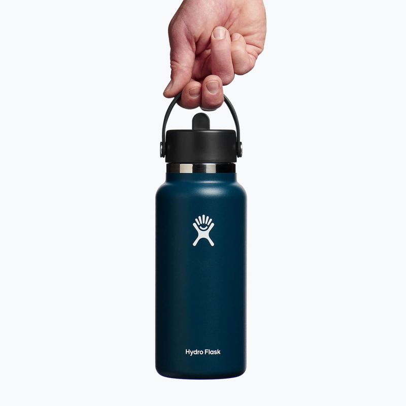 Термобутилка Hydro Flask Wide Flex Straw 945 ml, тъмносиня W32BFS464 3