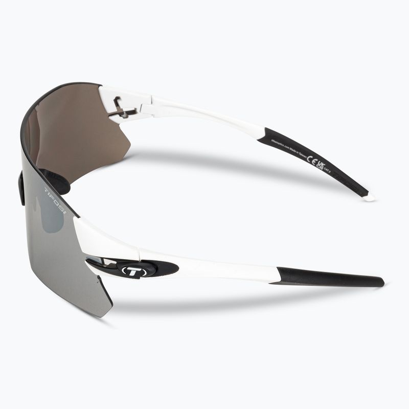 Очила за колоездене Tifosi Rail white black/smoke/ac red/clear 5