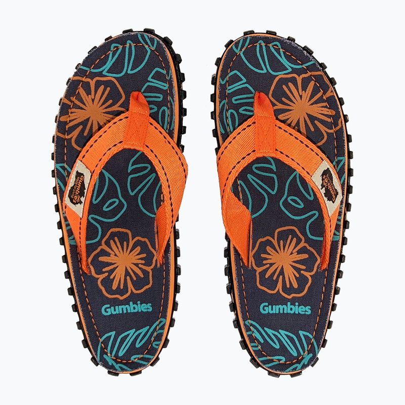 Джапанки Gumbies Islander orange hibiscus 8