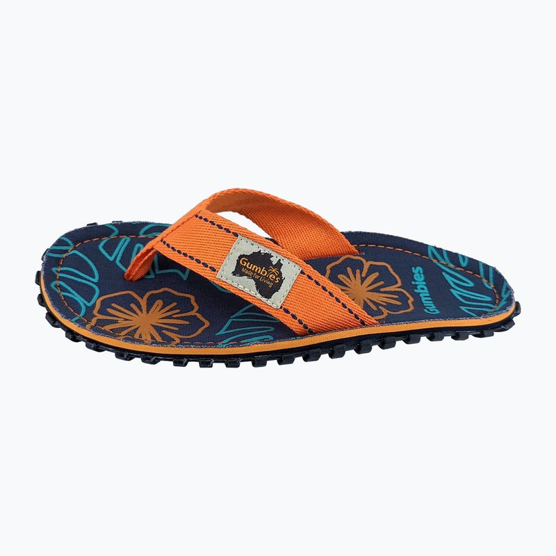 Джапанки Gumbies Islander orange hibiscus 10