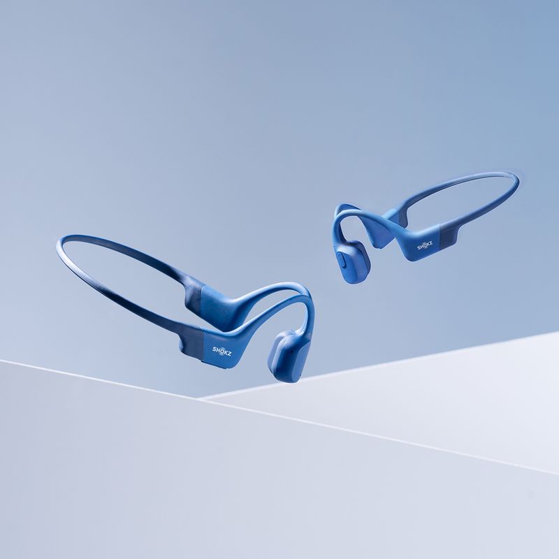 Безжични слушалки Shokz OpenRun Mini, сини S803MBL 4