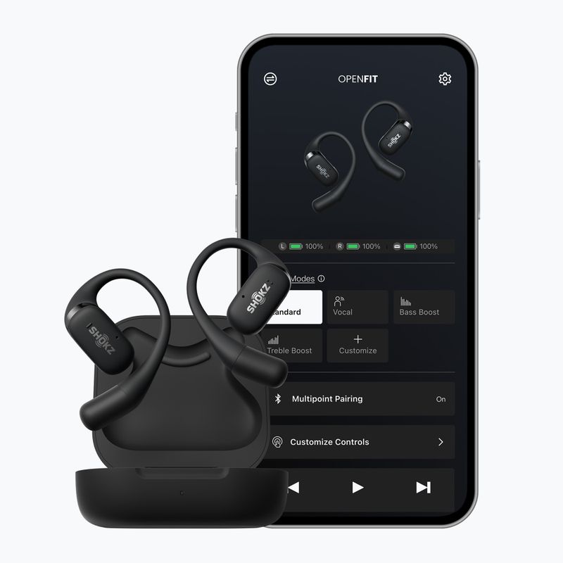 Безжични слушалки Shokz OpenFit black 14