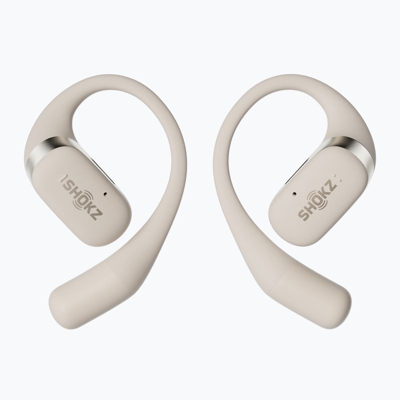 Безжични слушалки Shokz OpenFit beige 5