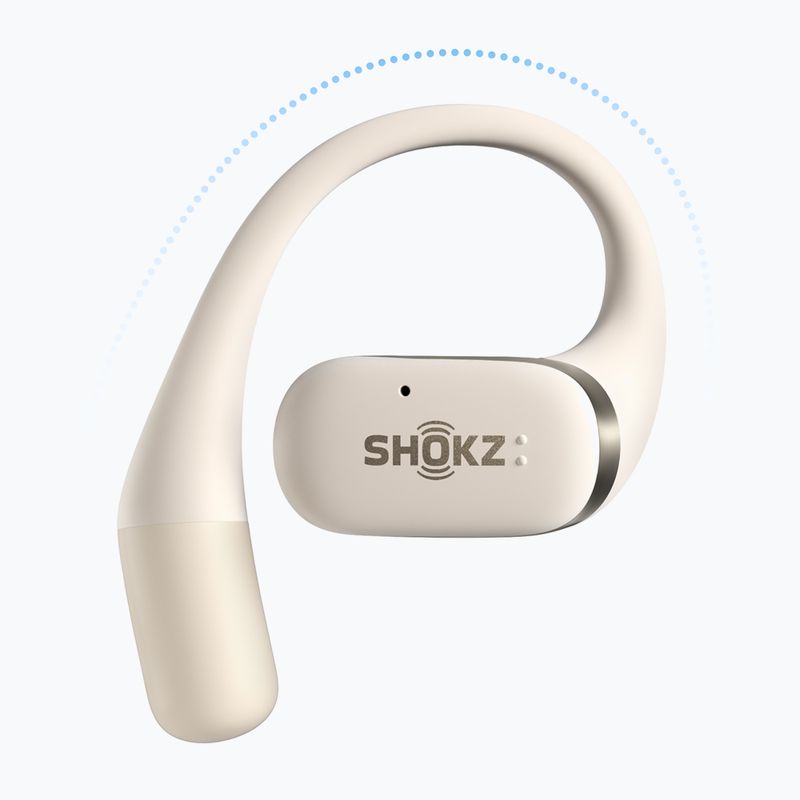 Безжични слушалки Shokz OpenFit beige 11
