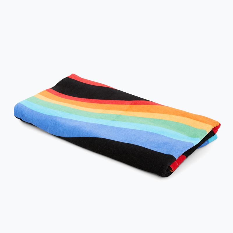 Slowtide Roygbiv Плажна кърпа черна 3