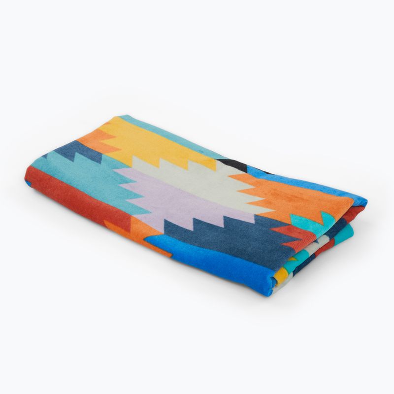 Slowtide Stacked Beach deep pacific towel 3