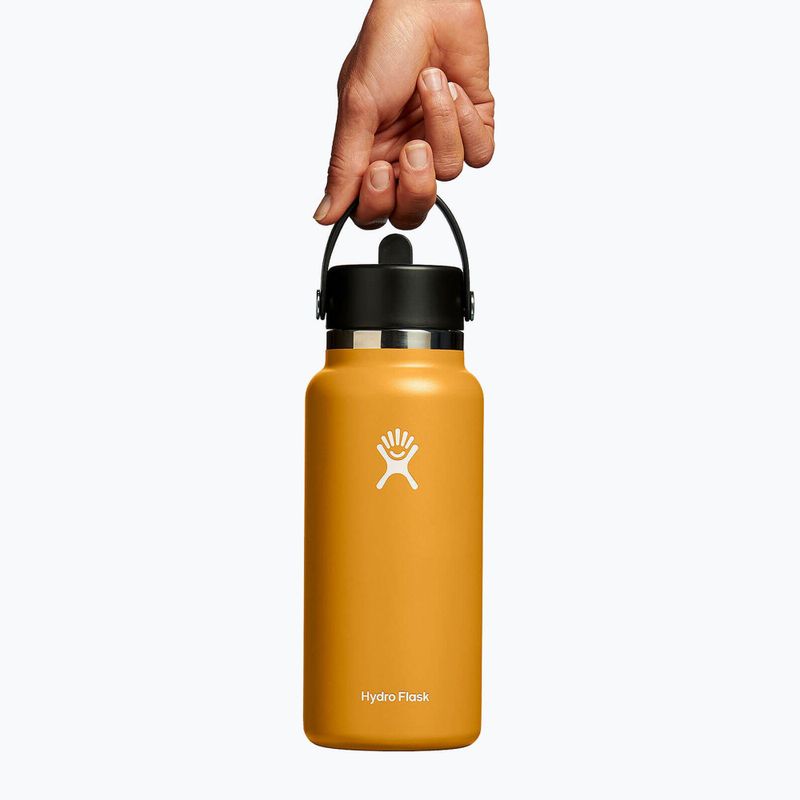 Термобутилка Hydro Flask Wide Flex Straw 945 ml fossil 3