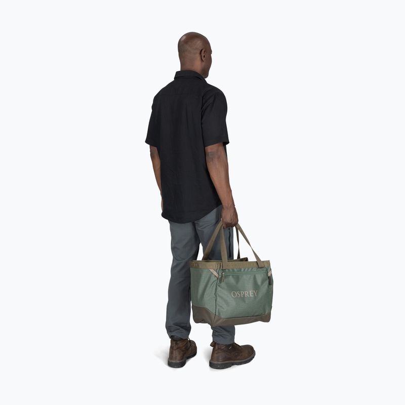 Osprey Transporter Gear Tote 28 l борово листо / сиво на цвят 5