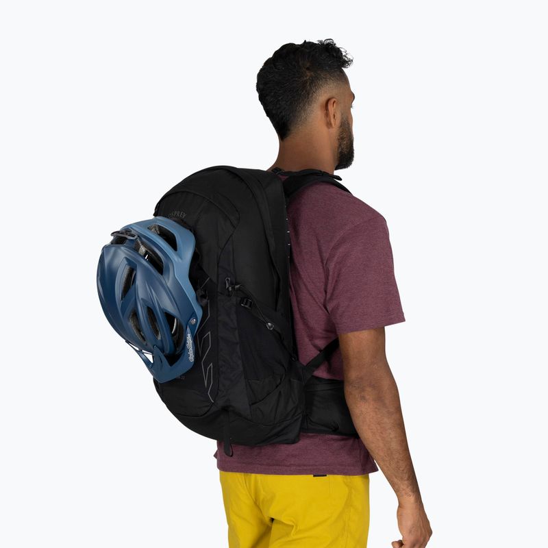 Osprey Talon 22 l black / coal grey мъжка туристическа раница 4