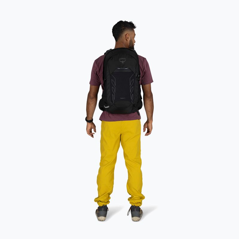 Osprey Talon 22 l black / coal grey мъжка туристическа раница 5