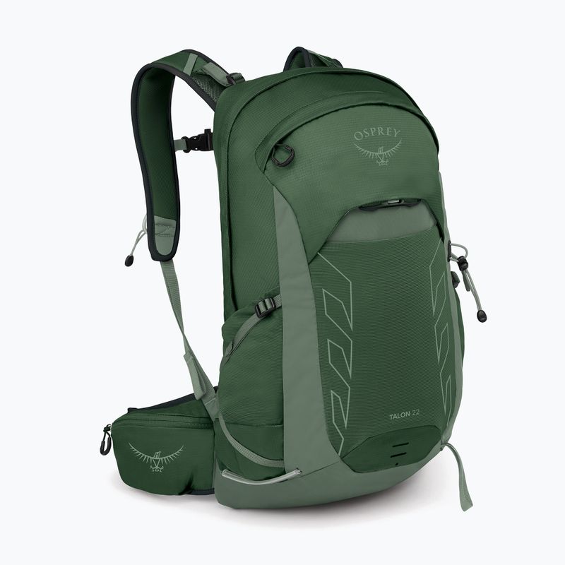 Osprey Talon 22 l green canopy / pine leaf мъжка туристическа раница 2