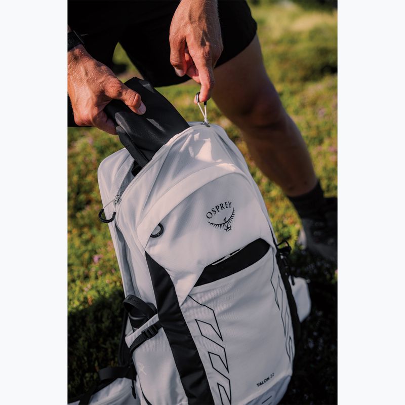 Мъжка туристическа раница Osprey Talon 22 l white / black 14