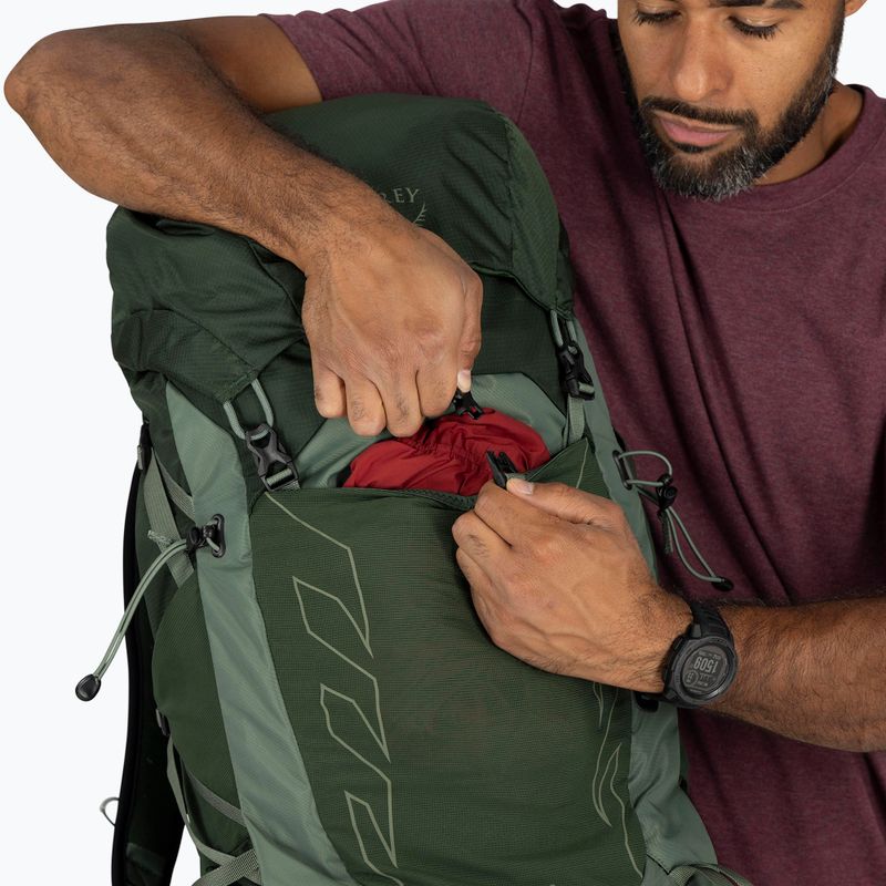 Osprey Talon 33 l green canopy/ pine leaf мъжка туристическа раница 8