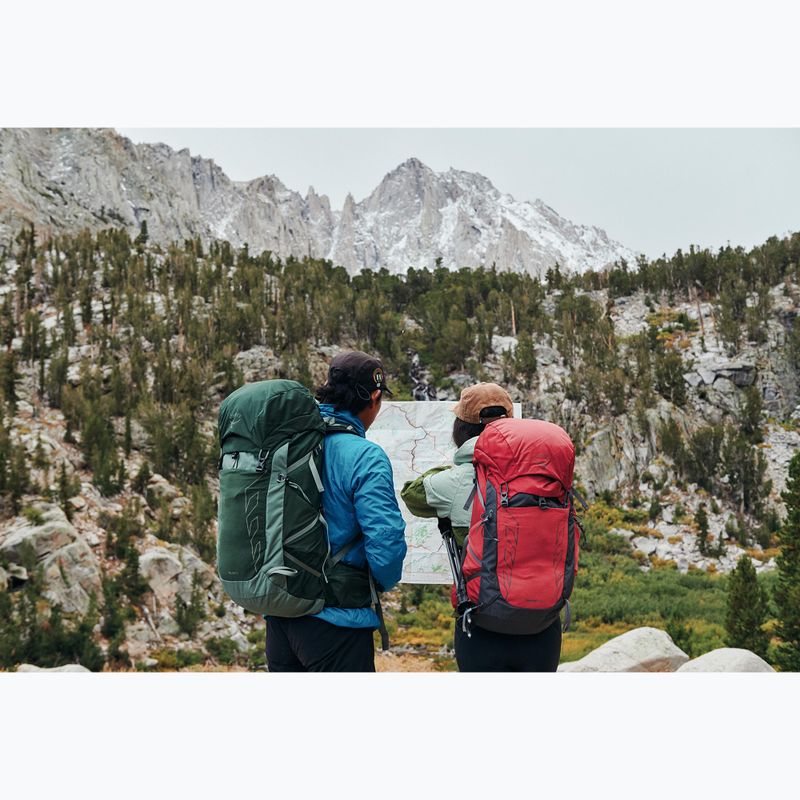 Osprey Talon 33 l green canopy/ pine leaf мъжка туристическа раница 17