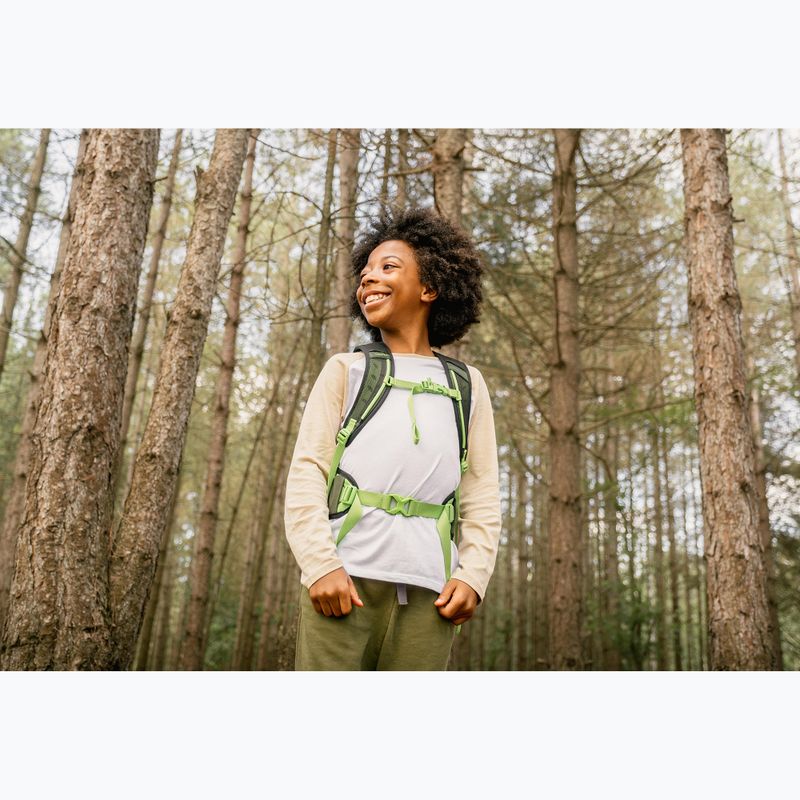 Детска туристическа раница Osprey Talon Jr 11 l green canopy 12