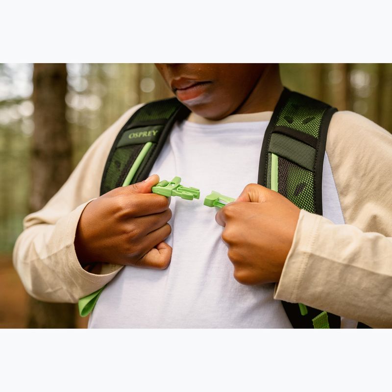 Детска туристическа раница Osprey Talon Jr 11 l green canopy 13