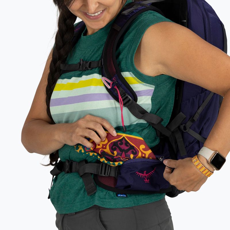 Osprey Tempest 11 l дамска туристическа раница deep fig / hotspot pink 8