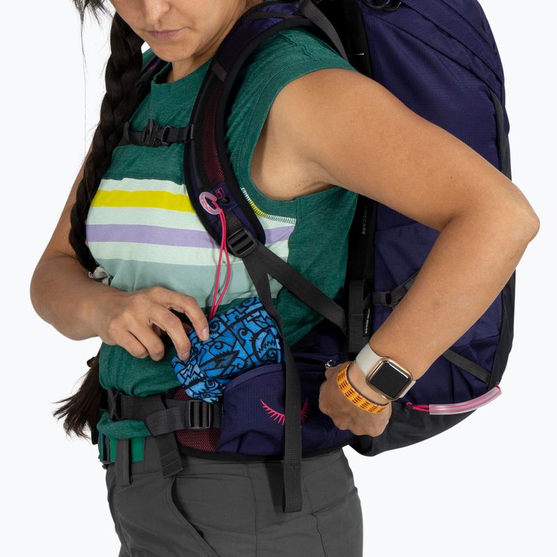 Osprey Tempest 26 l deep fig / hotspot pink дамска туристическа раница 9