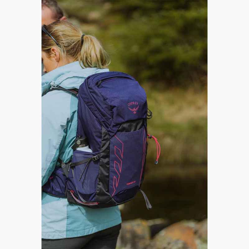 Osprey Tempest 26 l deep fig / hotspot pink дамска туристическа раница 14