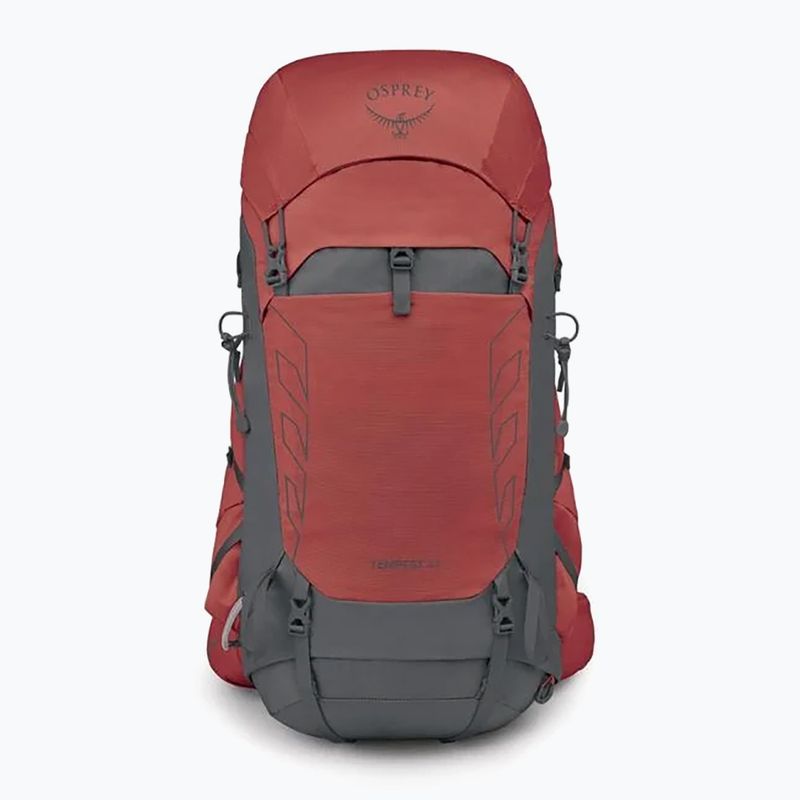 Дамска туристическа раница Osprey Tempest 44 l red pampas/Coal Grey