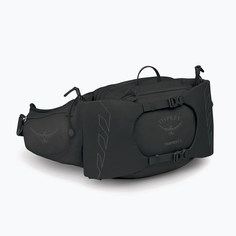 Чанта за бъбреци Osprey Tempest 6 l black/ coal grey