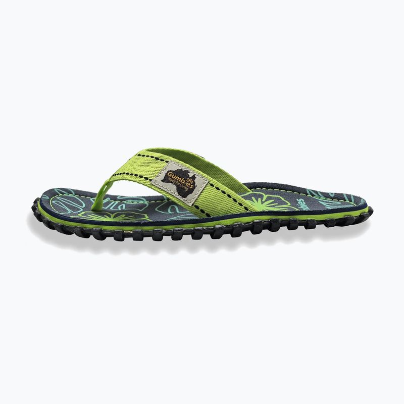 Джапанки Gumbies Islander lime hibiscus 2