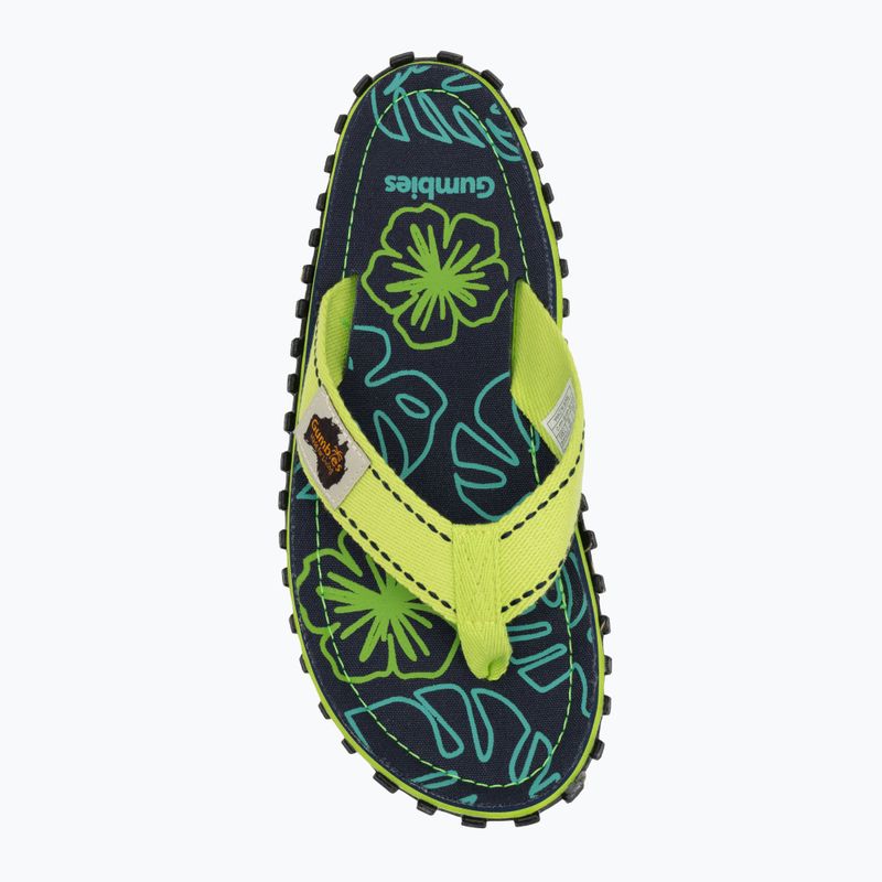 Джапанки Gumbies Islander lime hibiscus 5