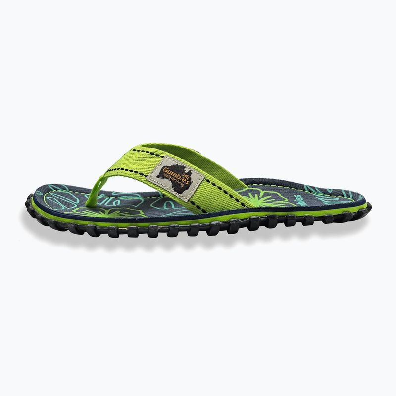 Джапанки Gumbies Islander lime hibiscus 2