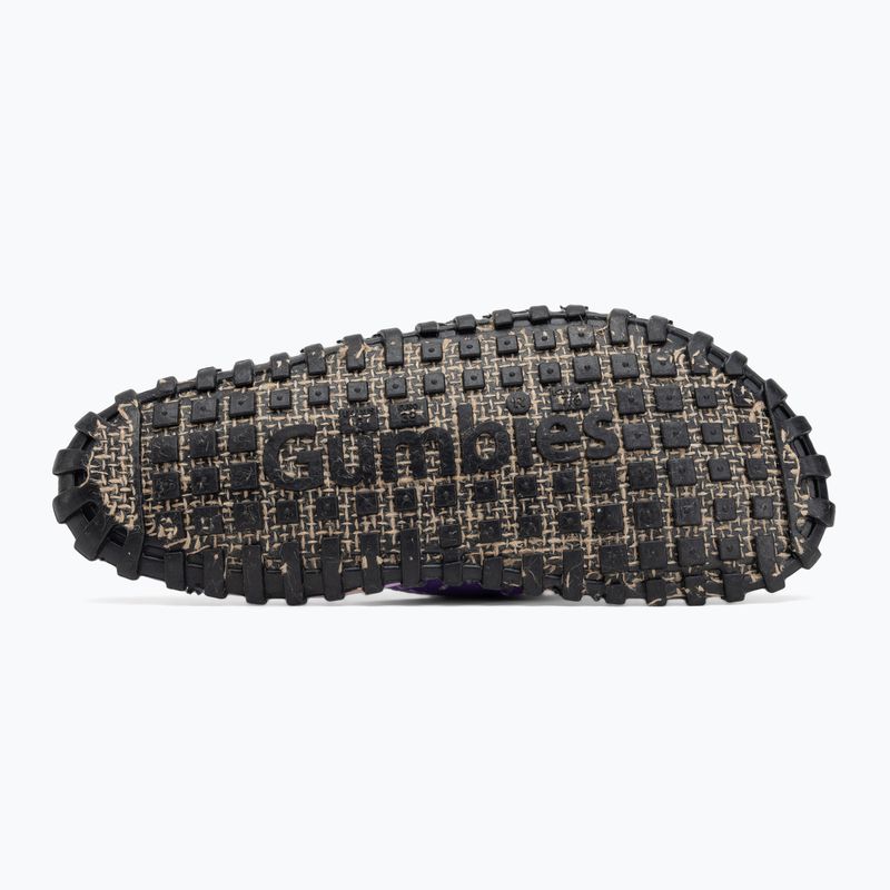 Gumbies Islander лилави джапанки с подпис 4