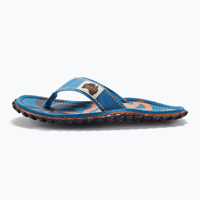 Джапанки Gumbies Islander blue palmetto 2