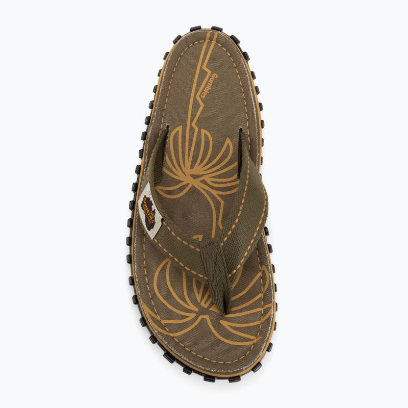 Джапанки Gumbies Islander palm leaf khaki 5