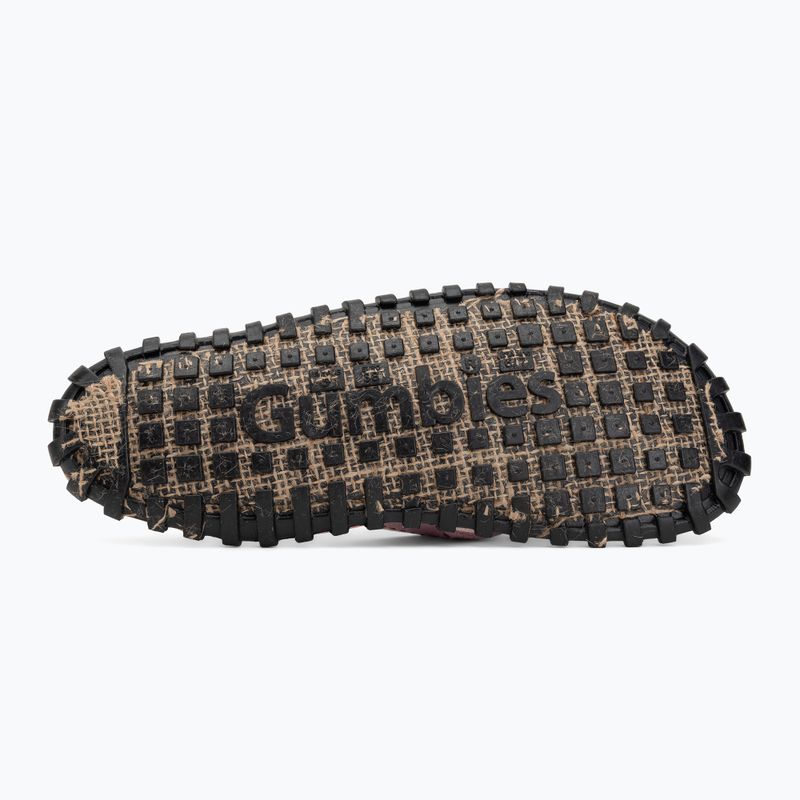 Джапанки Gumbies Islander palm leaf pink 4