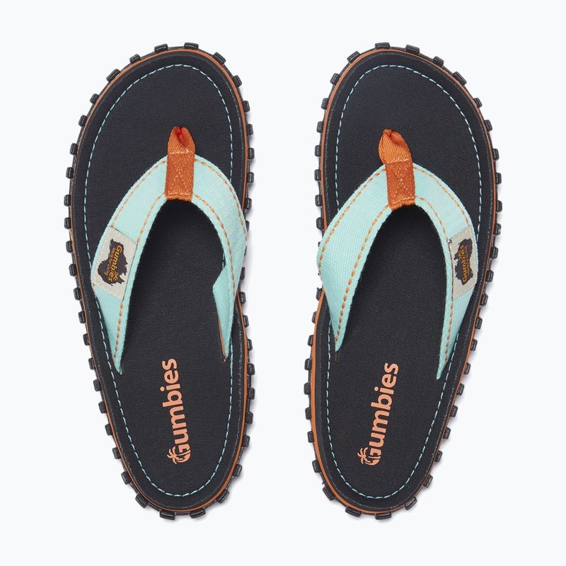 Джапанки Gumbies Islander tricolor black 4