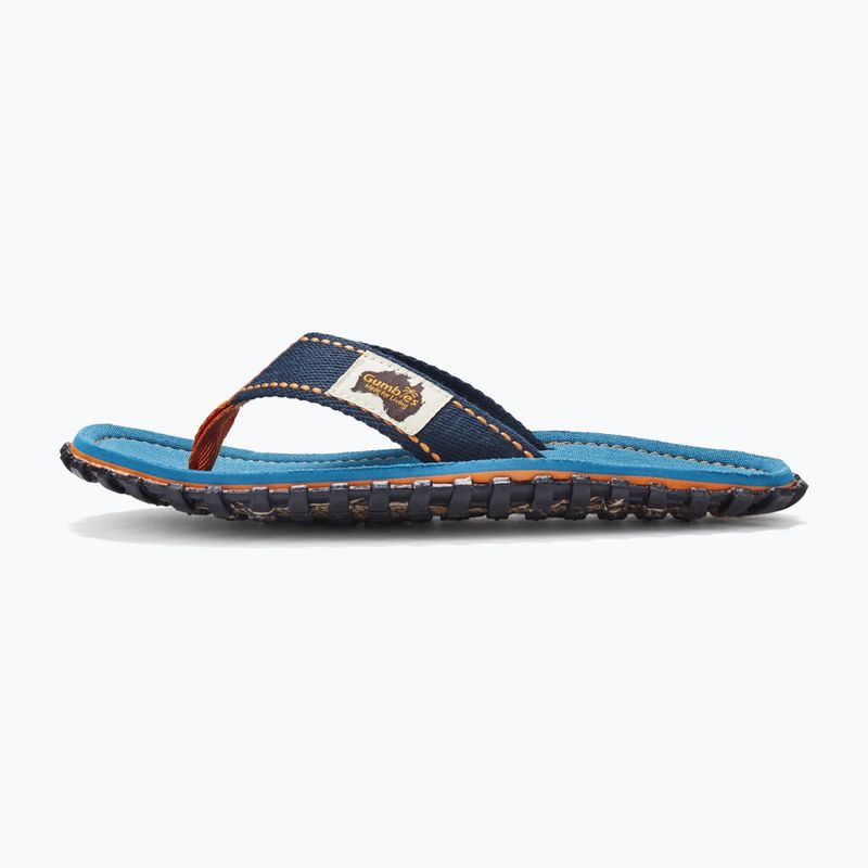 Джапанки Gumbies Islander tricolor blue 2