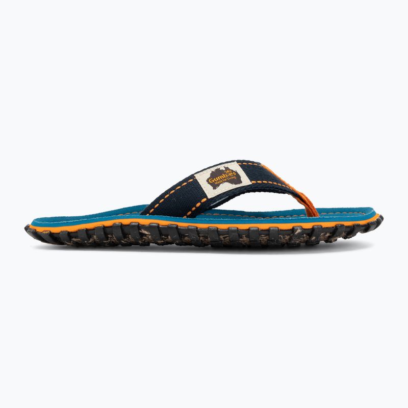 Джапанки Gumbies Islander tricolor blue 2