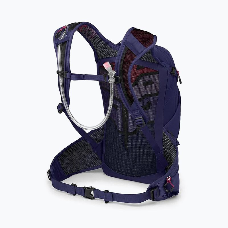 Дамска велосипедна раница Osprey Raven 14 l deep fig 3